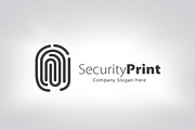 Security Print Logo, a Branding & Logo Template by Creative Dezing (Thumbnail 5 of 6)