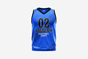Basketball Tank Jersey Mockup, a Shirt Mockup by Se٧enStudio (Thumbnail 2 of 2)