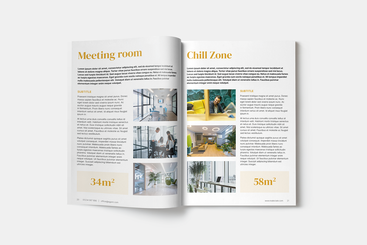 Real Estate Portrait Luxury Brochure, a Brochure Template by SonaGeciova (Photo 12 of 16)