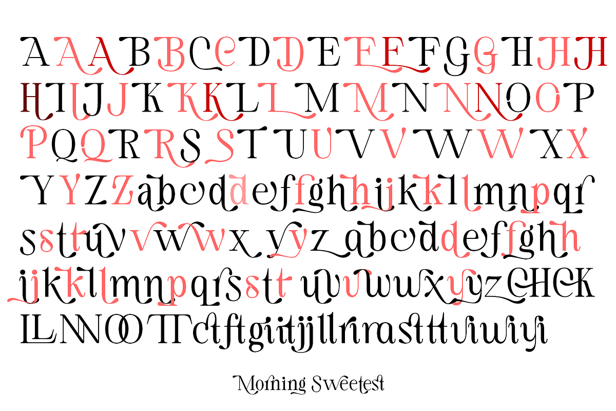 Morning Sweetest - New Classic Serif, a Serif Font by TypeClassHeroes (Photo 11 of 15)