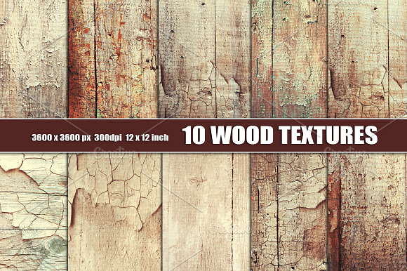 Distressed painted wood texture preview 5