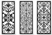 Floral Ornament Silhouette Panels, an Illustration by Designer_Momina (Thumbnail 11 of 20)