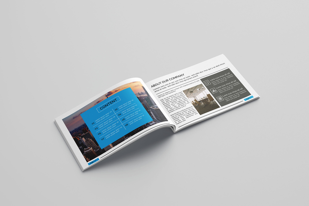 Company Profile Brochure Template, a Brochure Template by Template Shop (Photo 2 of 9)