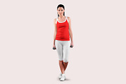 Women's Summer Clothing Mockup, a Shirt Mockup by PSD Market (Thumbnail 17 of 20)