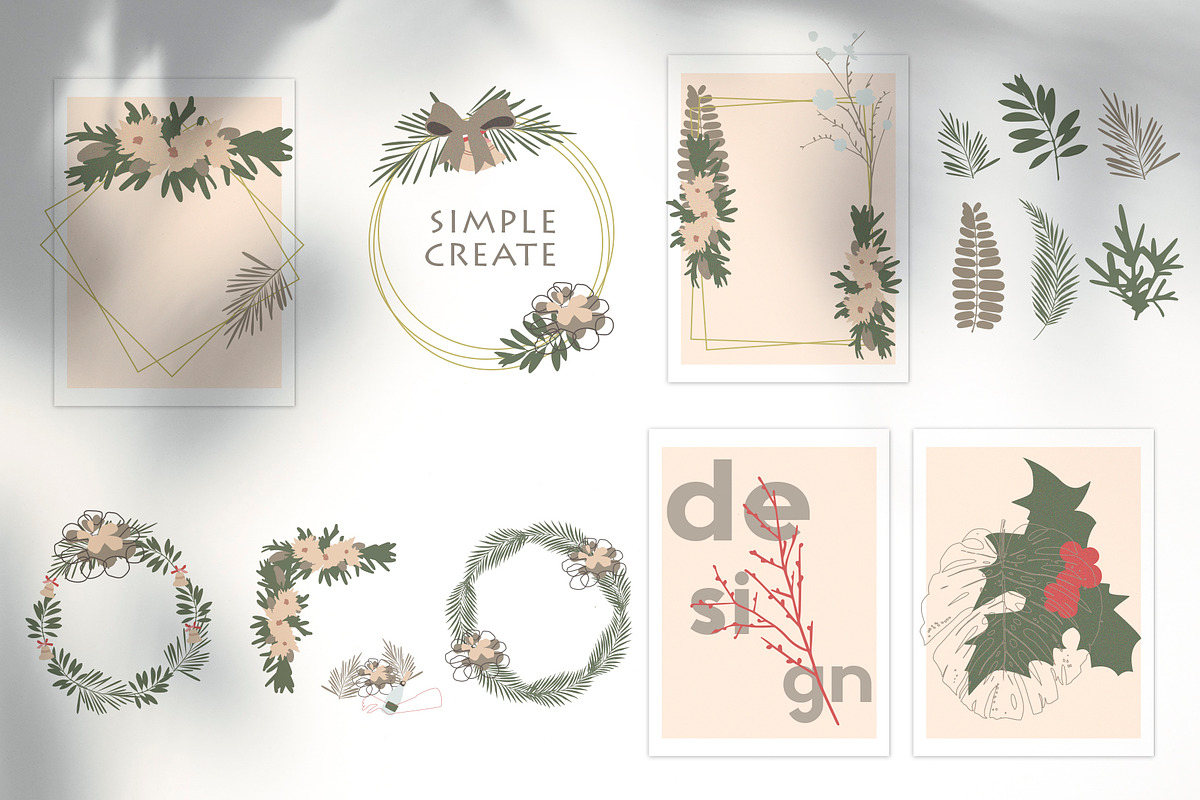Christmas Secret Cozy Graphic Set, a Decorative Illustration by Ann Art Houze (Photo 5 of 14)