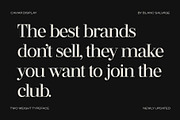 Caviar Luxury Editorial Serif, a Serif Font by Blanc Salváge (Thumbnail 7 of 9)