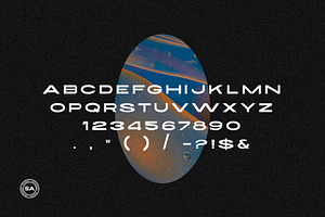 Atlantic Ocean Ultra Wide Font