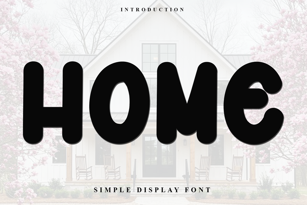 Home, a Script Font by InermediaSTUDIO (Photo 1 of 7)