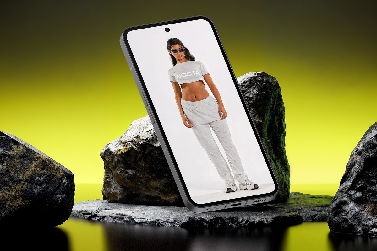 Smartphone Mockup Collection NC-18, an Android Mockup by NOCTA SUPPLY (Photo 5 of 5)