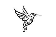 Hummingbird Line Art SVG Bundle, an Illustration by yasushie (Thumbnail 27 of 31)