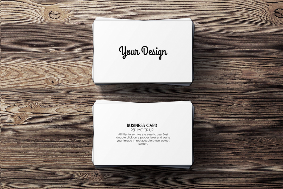 4-Pack PSD. Business cards, a Print Template by Egor Shkolnikov (Photo 4 of 6)