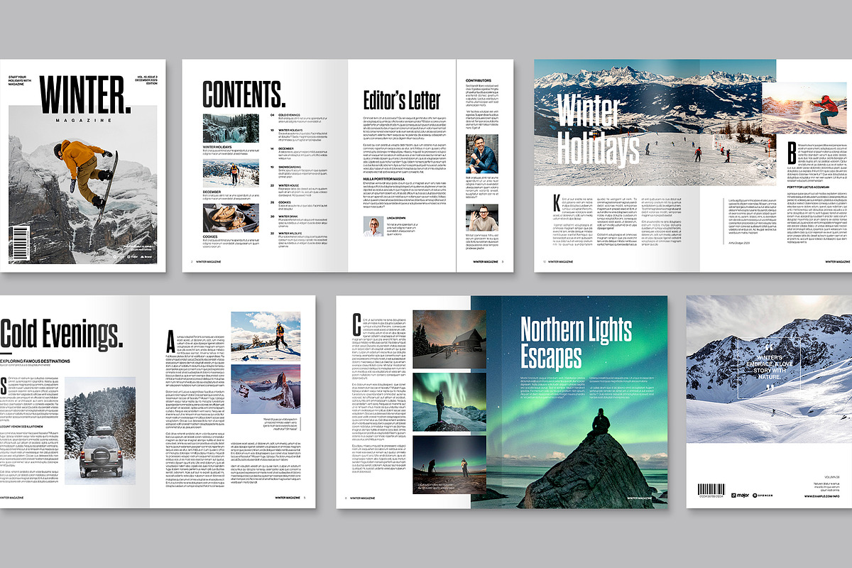 Magazine Template, a Magazine Template by BrandPacks (Photo 2 of 5)