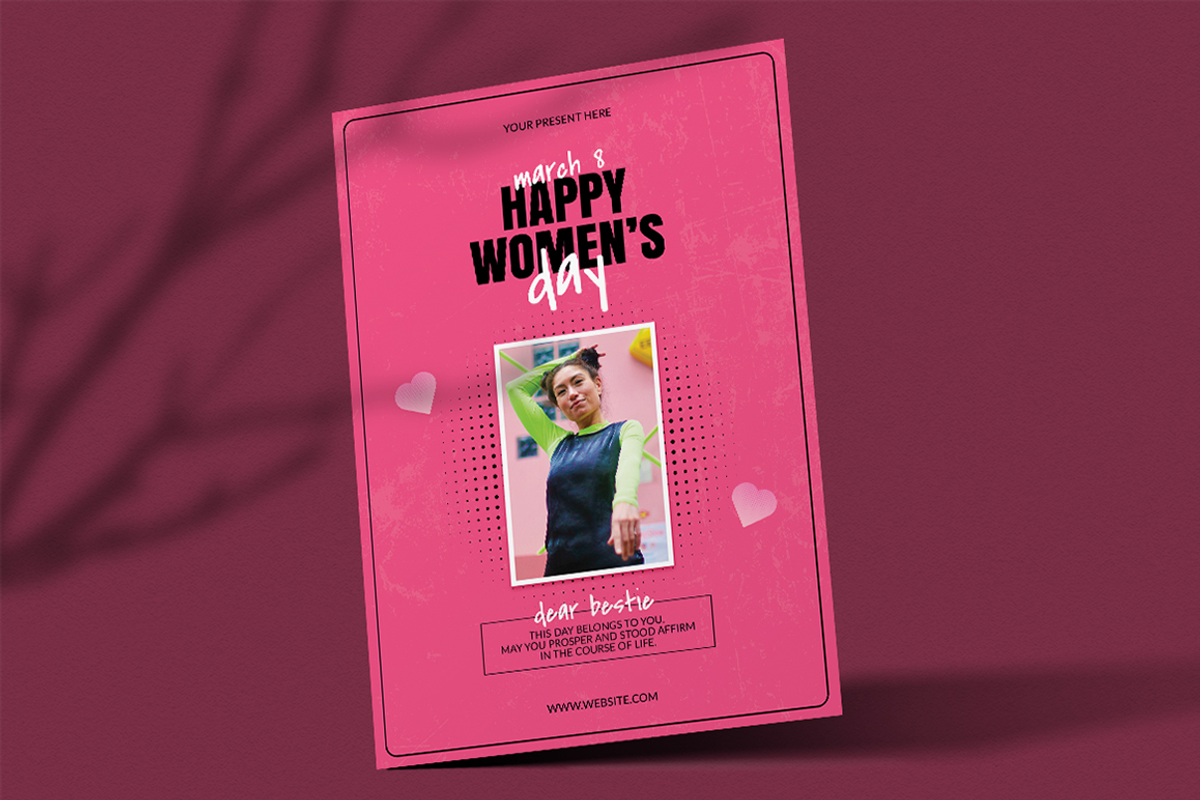 Herli - International Women's Day, a Flyer Template by Lettha-Studio (Photo 2 of 4)