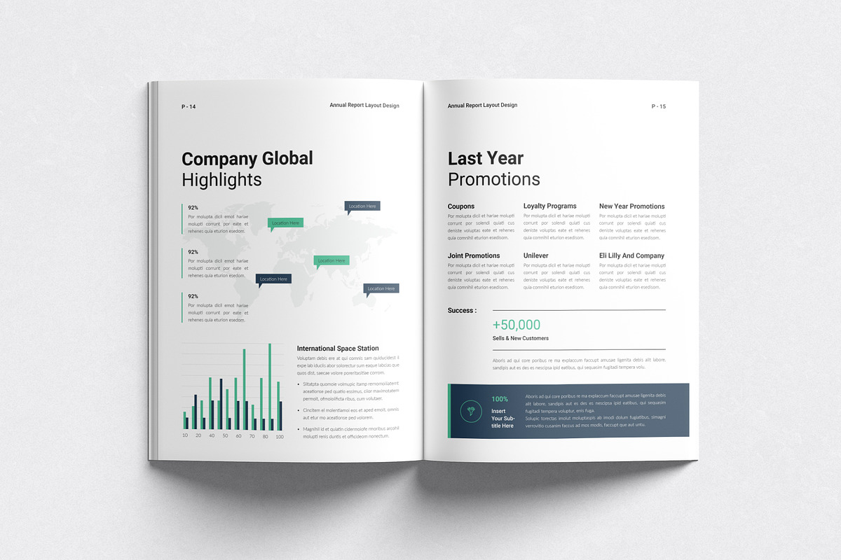 Annual Report Template preview 7