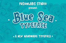 Blue Sea Typeface