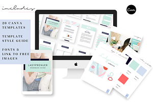 Canva Course Bundle Ladyprenuer