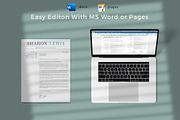 Professional Resume Format Example, a Resume Template by HIRED Design Studio (Thumbnail 11 of 18)