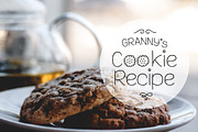 Cookie Font, a Sans Serif Font by Nina's Illustration Shop (Thumbnail 2 of 8)