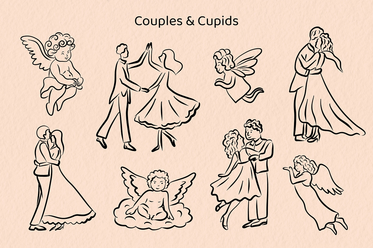 Timeless Love — Wedding Set, an Object Illustration by Idressart (Photo 4 of 17)