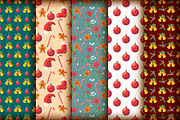 Christmas, a Background Graphic by Katya Hatsak (Thumbnail 2 of 6)