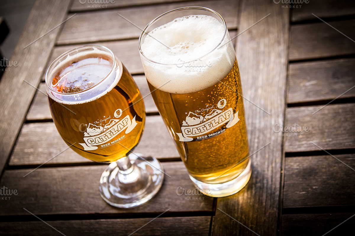 Beer Mockup #7, a Product Mockup by Catflap