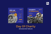 Day Of Charity Instagram Post, a Social Media Template by CavenArt (Thumbnail 2 of 5)