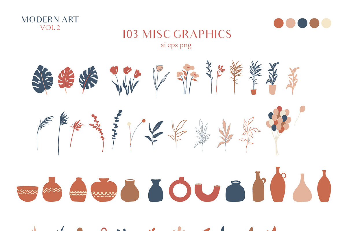 Abstract Prints Shapes Graphics vol2, an Object Graphic by Kaya Fonts (Photo 12 of 20)
