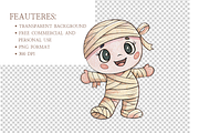 Watercolor Halloween PNG Bundle, a Seasonal Illustration by MockupWizard (Thumbnail 3 of 4)