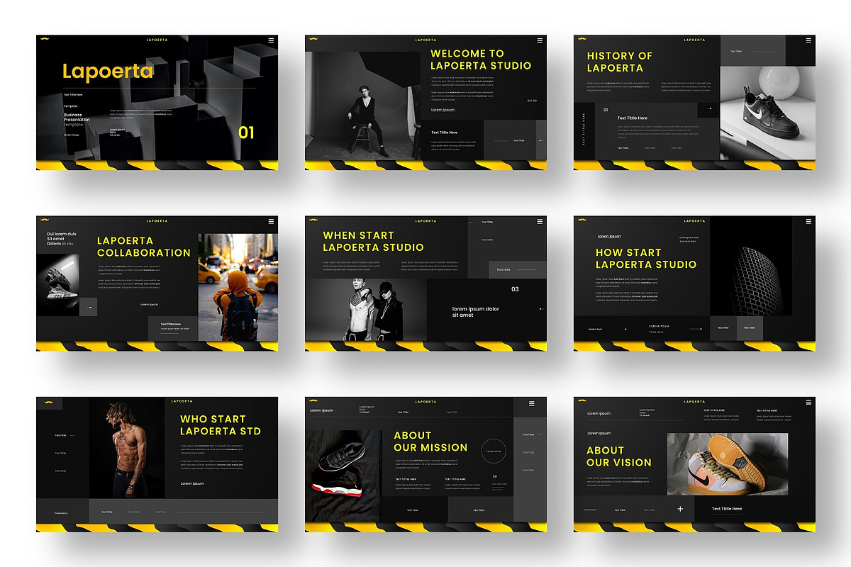 Lapoerta - Business Google Slide, a Presentation Template by Dens Creative Studio (Photo 2 of 6)