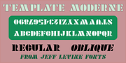 Template Moderne JNL, a Serif Font by Jeff Levine Fonts (Thumbnail 1 of 5)