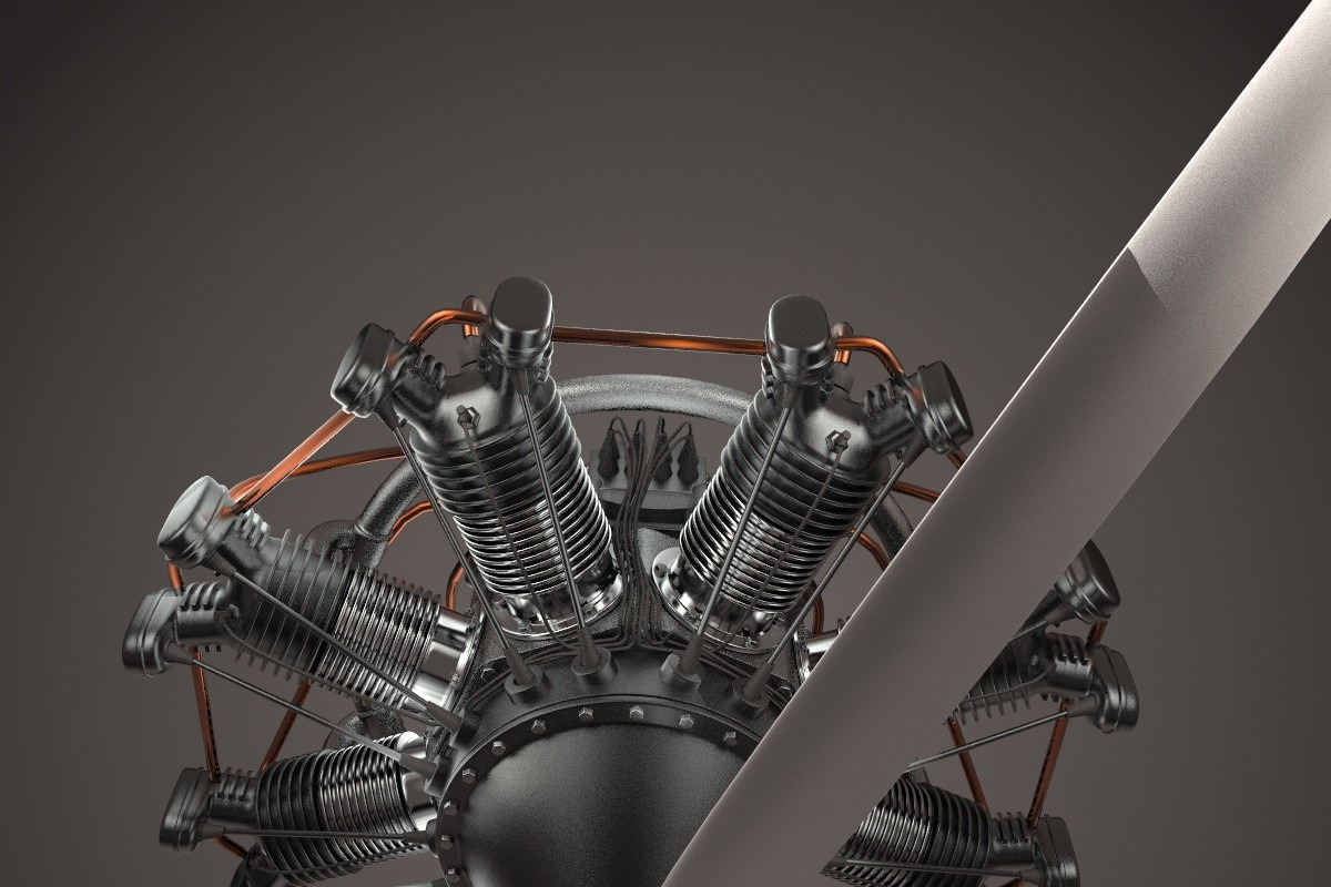 Animated Radial Engine, a Cars & Vehicle 3D Model by konstantin.ermolaev (Photo 8 of 16)