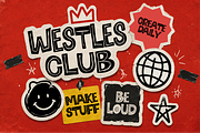 Westles Scribble Hand Drawn Font, a Handwritten Font by Ronny Studio (Thumbnail 2 of 9)