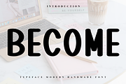 Become, a Script Font by InermediaSTUDIO (Thumbnail 1 of 7)