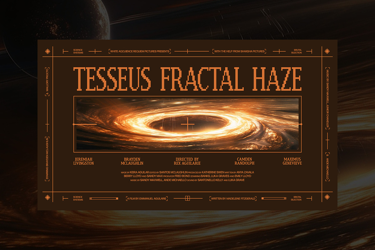 Sci-Fi Movie Titles, a Design Template by pixelbuddha.net (Photo 7 of 14)
