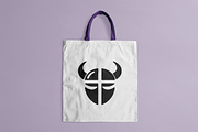 Viking helmet silhouette warrior, a Branding & Logo Template by Vectorium Studio (Thumbnail 2 of 2)