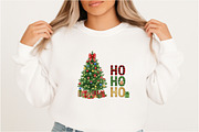 Christmas Tree and Ho Ho Ho PNG, an Illustration by DreamArtGraphic (Thumbnail 3 of 5)
