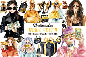Black and Gold  Black Friday, an Illustration by DreamCafeArt