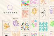 Matisse Modern Gallery 1, a Background Graphic by Wall Art Print Studio (Thumbnail 1 of 13)
