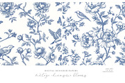 Chinoiserie Seamless Pattern Set, a Pattern Graphic by Patishop Art (Thumbnail 5 of 9)