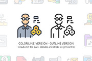 750 Simple Line Icon x2, an Outline Icon by Just Icon (Thumbnail 4 of 8)