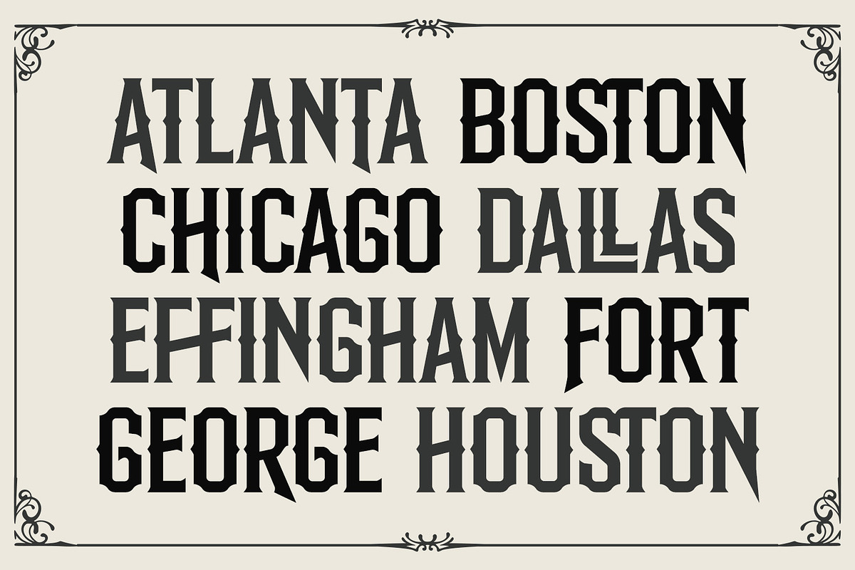 Whitecopy, a Symbol Font by Vintage Division (Photo 9 of 15)