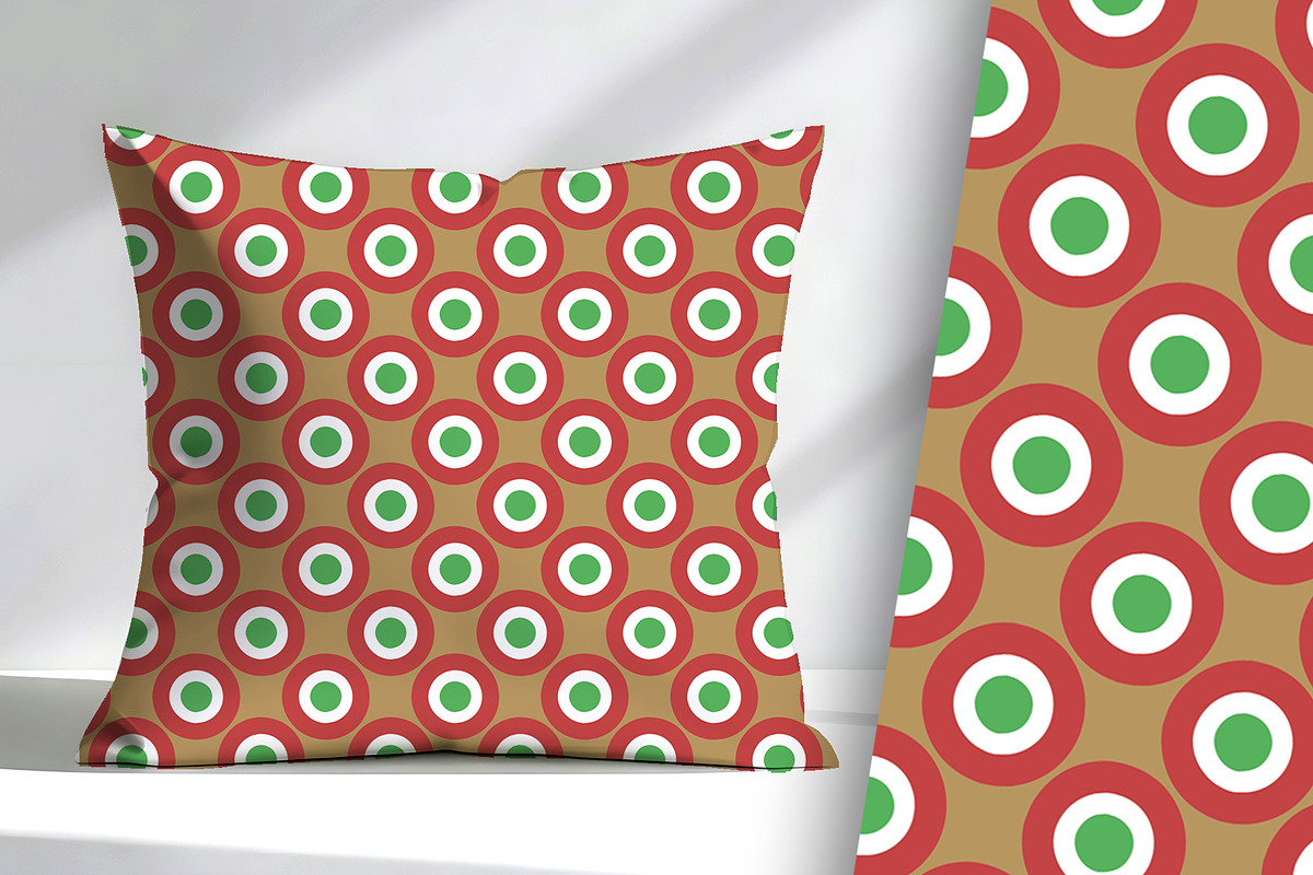 Christmas Dots Seamless Repeat, a Pattern Graphic by Sharon Schwalbe (Photo 1 of 3)