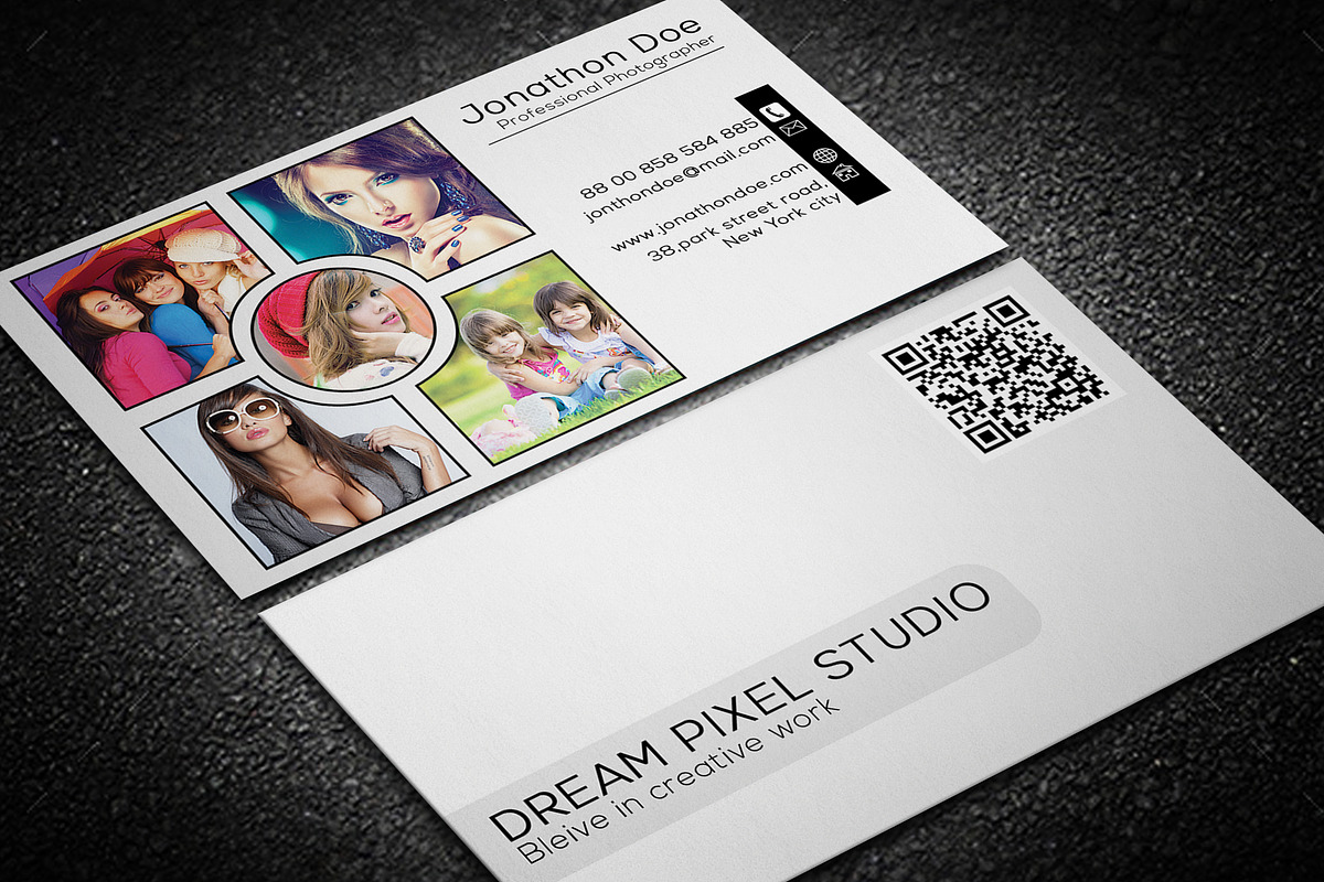 Photography Business Card, a Business Card Template by Design_Fx (Photo 1 of 4)