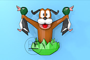 DIY Duck Hunt 3D model template, a Graphic by PolyFish (Thumbnail 6 of 6)