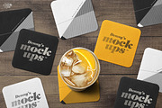 Square Coaster Mockup, a Product Mockup by Denny's Mock-ups (Thumbnail 6 of 9)