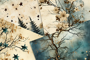 Starry Trees Of The Holiday Season