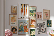 KIDS' ROOM Nursery Prints Gallery, a Background Graphic by Lana Elanor (Thumbnail 11 of 11)