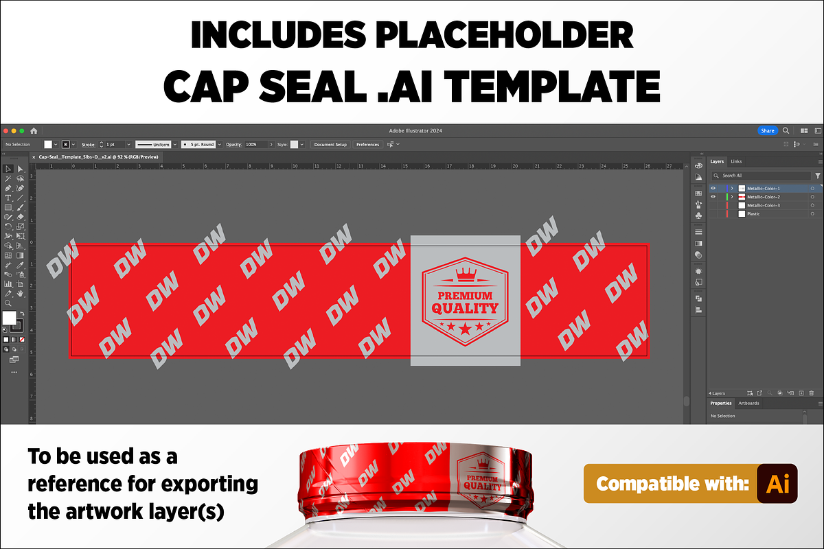 5lb Whey Protein Jar Mockup D3-Pro, a Packaging Mockup by Design Warlord (Photo 8 of 16)