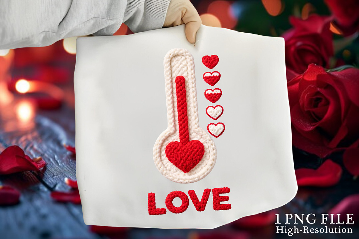 Valentine Day Thermometer PNG, an Illustration by Canvas Craft (Photo 1 of 7)