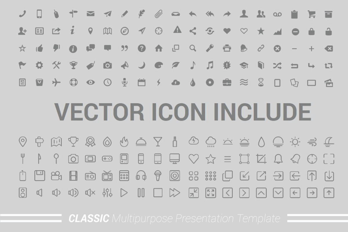 Classic Minimal Keynote Template, a Presentation Template by Presentation Official (Photo 13 of 13)